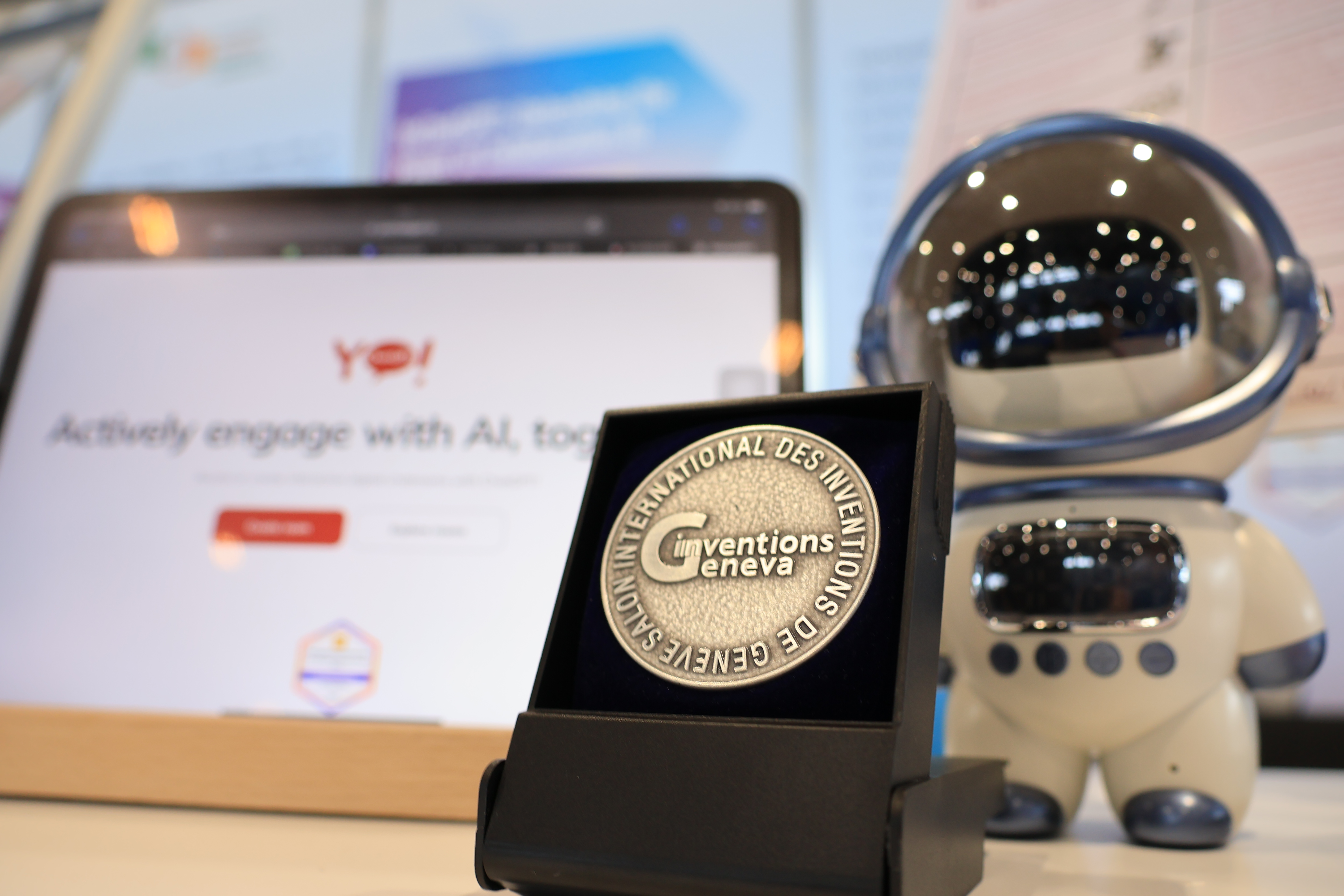 YoChatGPT! recently won Silver at Inventions Geneva